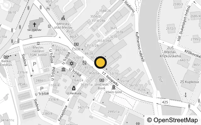 Mapa okolí: Kavárna & bistro Karma